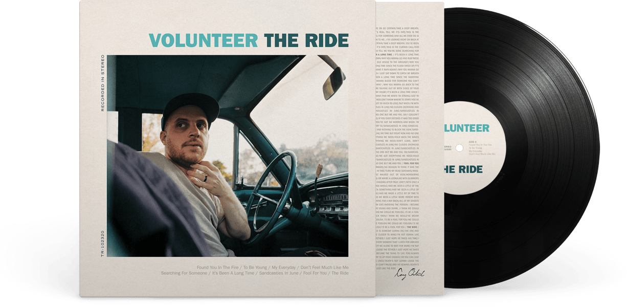Volunteer The Ride vinyl album cover